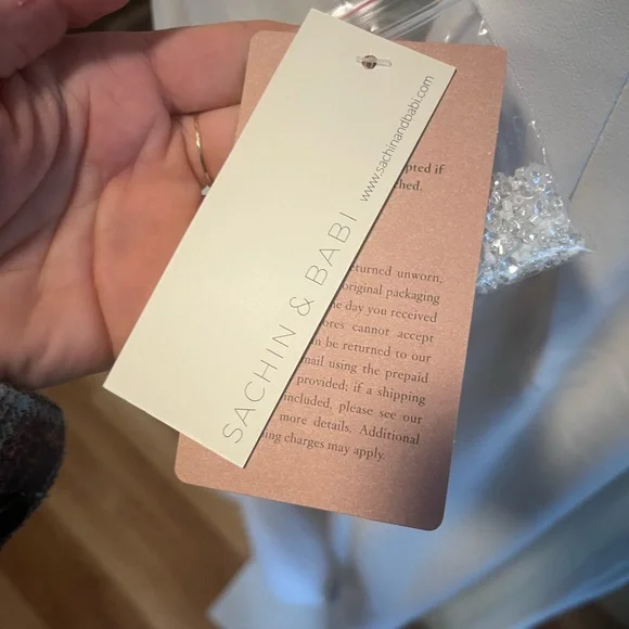 Sachin & Babi for Anthropologie Bridal Jumpsuit NWT - Picture 8 of 8